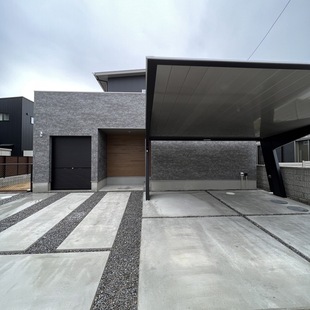 バイクガレージのあるオウチ