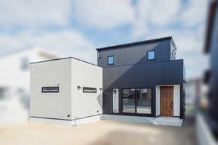 塗り壁のあるオウチ